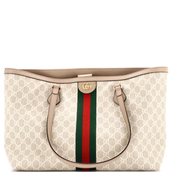 Gucci Ophidia Shopping Tote GG Coated Canvas Medium