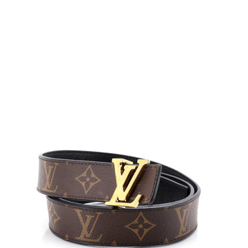 Louis Vuitton LV Initiales Belt Monogram Canvas Wide