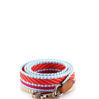 Hermes Sangle Shoulder Strap Cavale Canvas 25