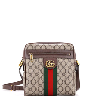 Gucci Ophidia Messenger Bag GG Coated Canvas Medium