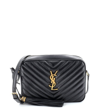Saint Laurent Lou Camera Bag Matelasse Chevron Leather Small