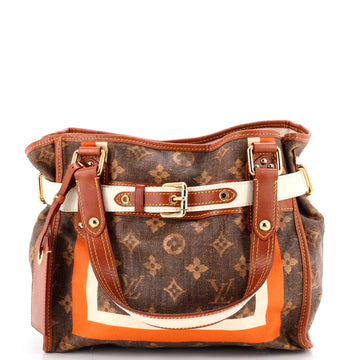 Louis Vuitton Tisse Sac Handbag Limited Edition Monogram Rayures PM