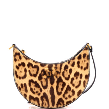 Valentino Garavani VLogo Hobo Printed Calf Hair Mini