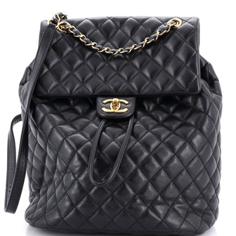 Chanel Urban Spirit Backpack Quilted Lambskin Large