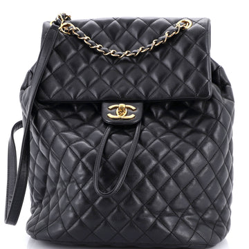 Chanel Urban Spirit Backpack Quilted Lambskin Large