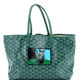 Goyard Saint Louis Tote Printed Coated Canvas PM