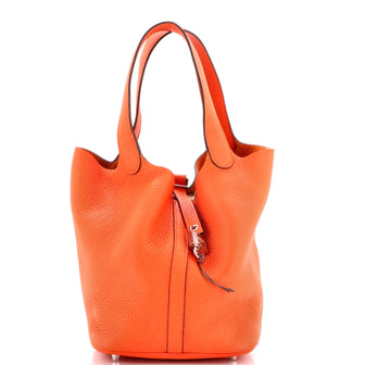 Hermes Picotin Lock Bag Clemence MM