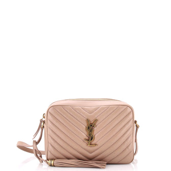 Saint Laurent Lou Camera Bag Matelasse Chevron Leather Small
