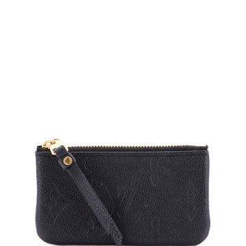 Louis Vuitton Key Pouch Monogram Empreinte Leather