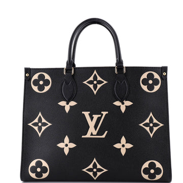 Louis Vuitton OnTheGo Tote Bicolor Monogram Empreinte Giant MM