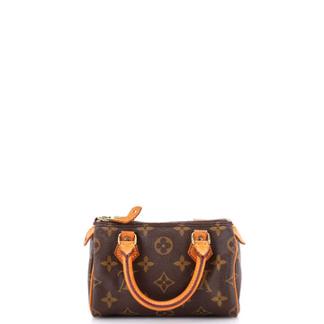 Louis Vuitton Speedy Mini HL Handbag Monogram Canvas