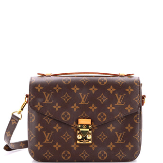 Louis Vuitton Pochette Metis Monogram Canvas East West