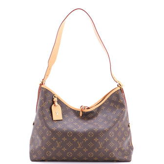 Louis Vuitton CarryAll Hobo Monogram Canvas MM