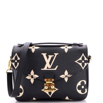 Louis Vuitton Pochette Metis Bicolor Monogram Empreinte Giant
