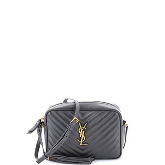 Saint Laurent Lou Camera Bag Matelasse Chevron Leather Small