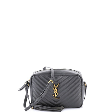 Saint Laurent Lou Camera Bag Matelasse Chevron Leather Small