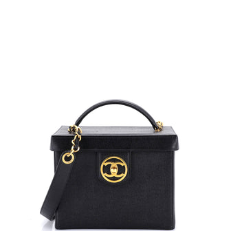Chanel Vintage Vanity Case Caviar Small