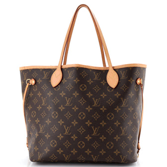 Louis Vuitton Neverfull NM Tote Monogram Canvas MM