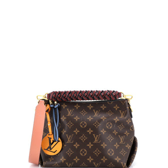 Louis Vuitton Braided Handle Beaubourg Hobo Monogram Canvas Mini