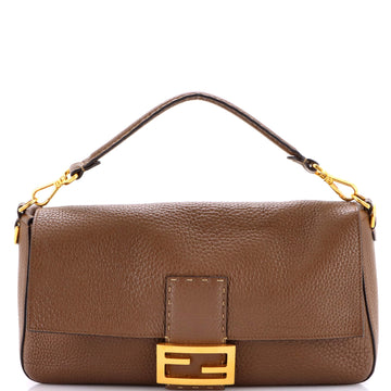 Fendi Selleria Baguette NM Bag Leather Large