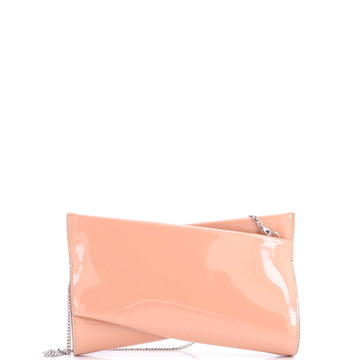 Christian Louboutin Loubitwist Clutch On Chain Leather Small
