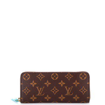 Louis Vuitton Clemence Wallet Monogram Canvas