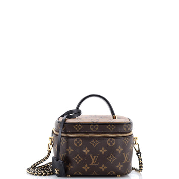 Louis Vuitton Vanity Handbag Reverse Monogram Canvas PM