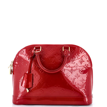Louis Vuitton Alma Handbag Monogram Vernis MM