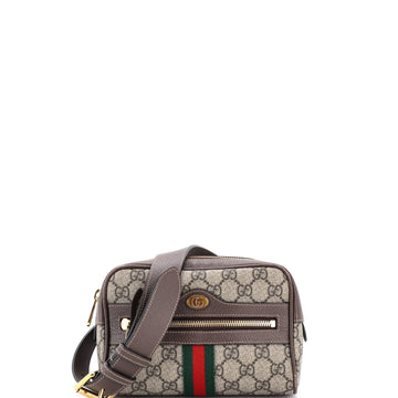Gucci Ophidia Belt Bag GG Coated Canvas Small
