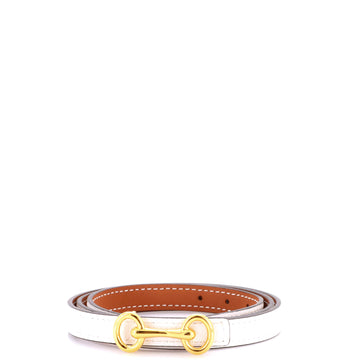 Hermes Heritage Reversible Belt Leather Thin