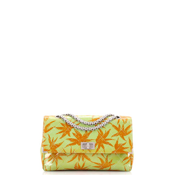 Chanel Tropical Reissue Handbag Quilted Printed Patent