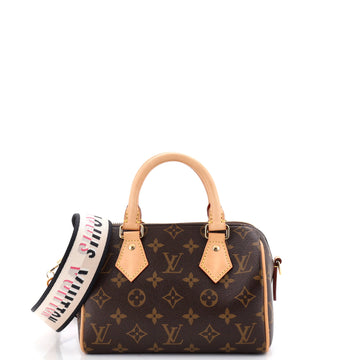 Louis Vuitton Speedy Bandouliere Bag Monogram Canvas 20