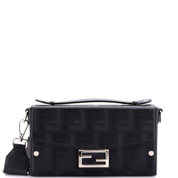 Fendi Baguette Soft Trunk Bag Zucca Leather