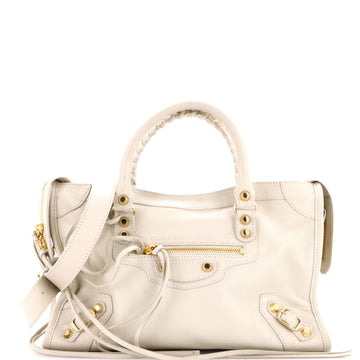 Balenciaga City Classic Studs Bag Leather Mini