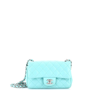 Chanel Classic Single Flap Bag Quilted Lambskin Mini