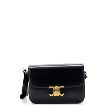 Celine Triomphe Shoulder Bag Smooth Calfskin Medium
