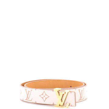 Louis Vuitton LV Initiales Belt Monogram Dune Canvas Medium