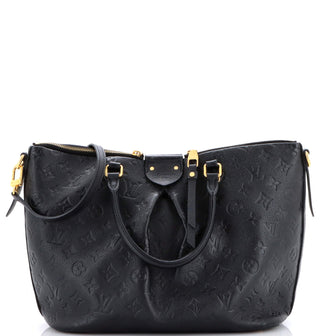 Louis Vuitton Mazarine Handbag Monogram Empreinte Leather MM