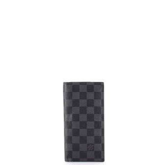 Louis Vuitton Brazza Wallet Damier Graphite