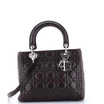 Christian Dior Lady Dior Bag Cannage Quilt Lambskin Medium
