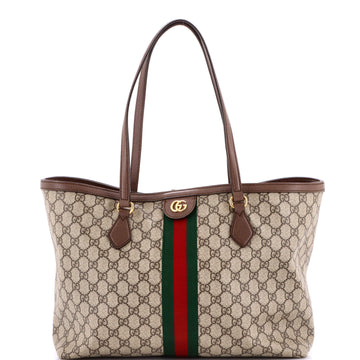 Gucci Ophidia Shopping Tote GG Coated Canvas Medium