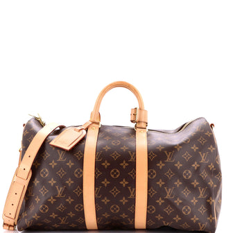 Louis Vuitton Keepall Bandouliere Bag Monogram Canvas 45