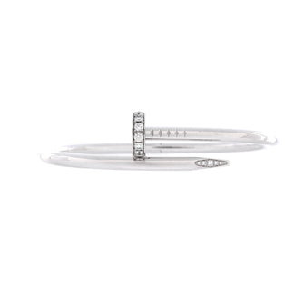 Cartier Juste un Clou Bracelet 18K White Gold with Diamonds Classic