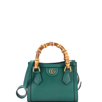 Gucci Diana NM Bamboo Handle Tote Leather Mini