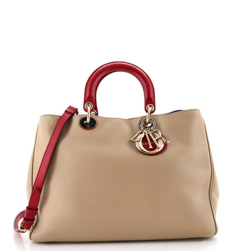 Christian Dior Diorissimo Tote Smooth Calfskin Large