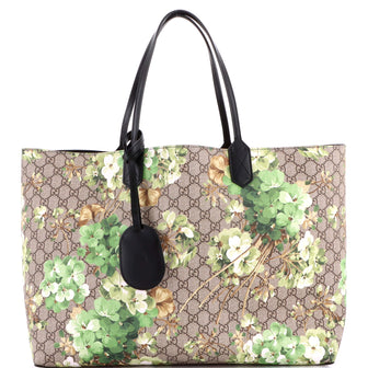Gucci Reversible Tote Blooms GG Print Leather Large
