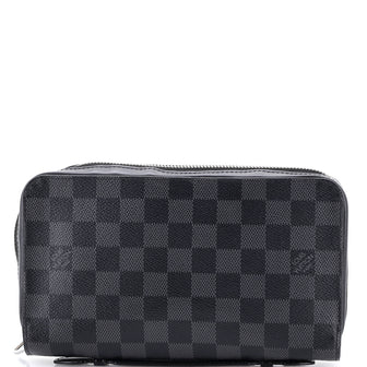 Louis Vuitton Zippy Wallet Damier Graphite XL