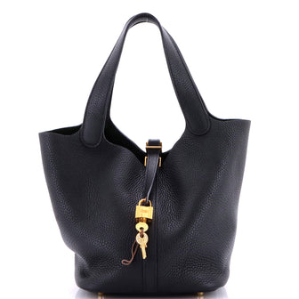 Hermes Picotin Lock Bag Clemence MM