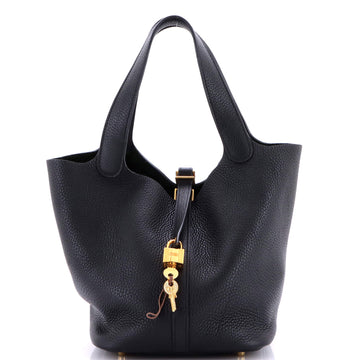 Hermes Picotin Lock Bag Clemence MM