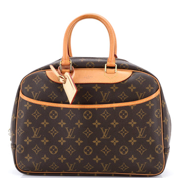 Louis Vuitton Deauville Handbag Monogram Canvas